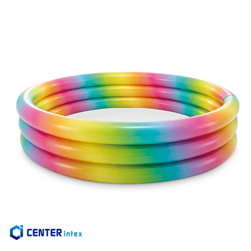استخر بادی کودک اینتکس طرح سه حلقه رنگین کمان