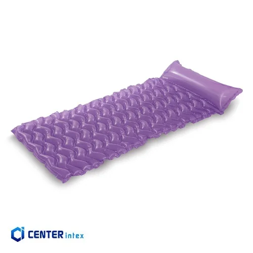 تشک بادی روی آب بنفش بالش دار اینتکس