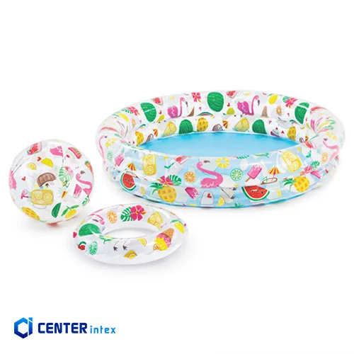 استخر بادی اینتکس طرح توپ و حلقه استوایی