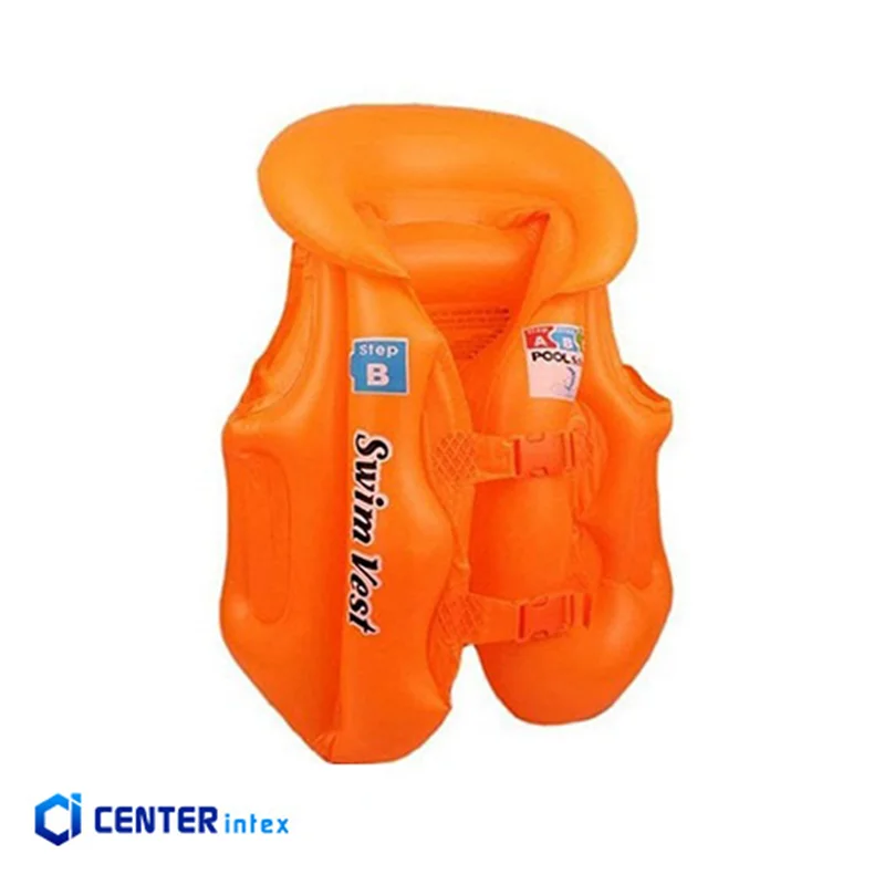 جلیقه شنا بادی 3 تا 6 سال نارنجی سایز B