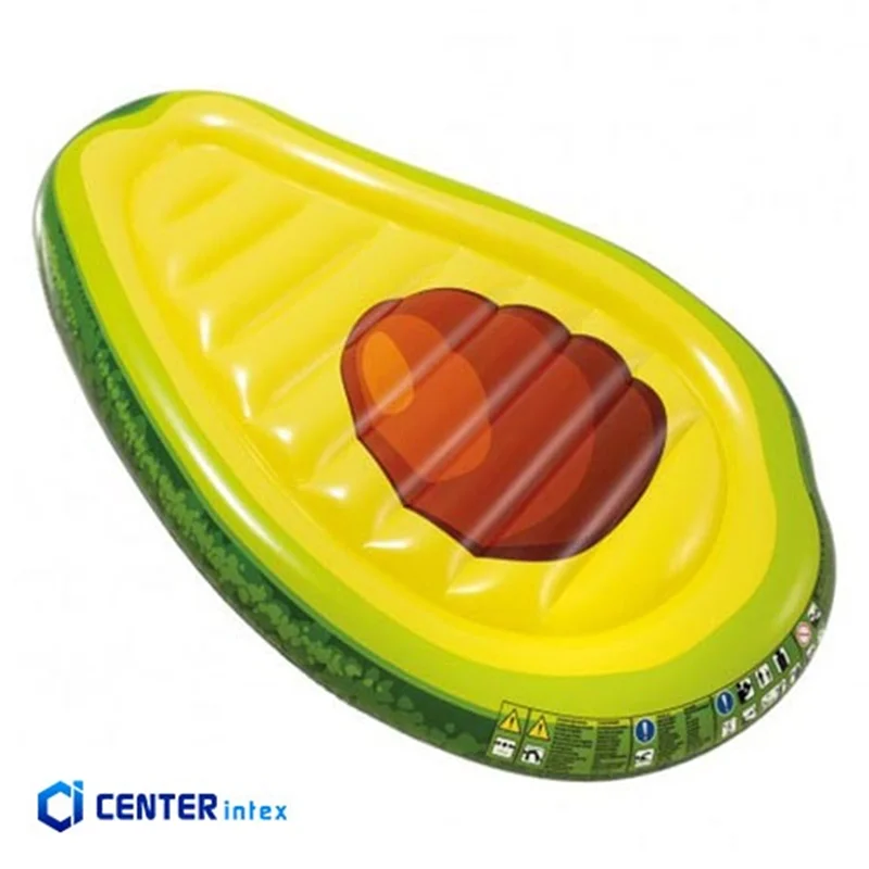 تشک بادی روی آب بزرگسال مدل آووکادو