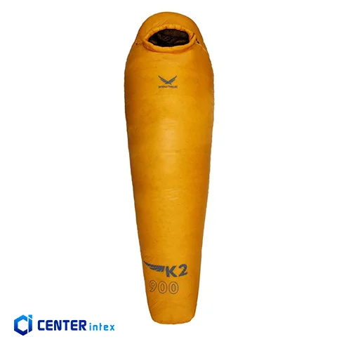 کیسه خواب پر 25- اسنوهاک زرد مدل K2 900