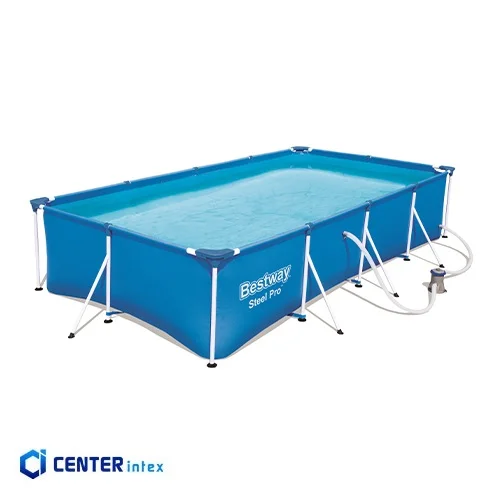 استخر پیش ساخته فریمی مستطیلی 211*400 بست وی