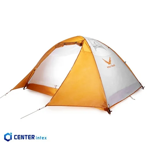 چادر مسافرتی کوهنوردی عصایی چهار نفره دوپوش اسنوهاک دیسکاوری خردلی