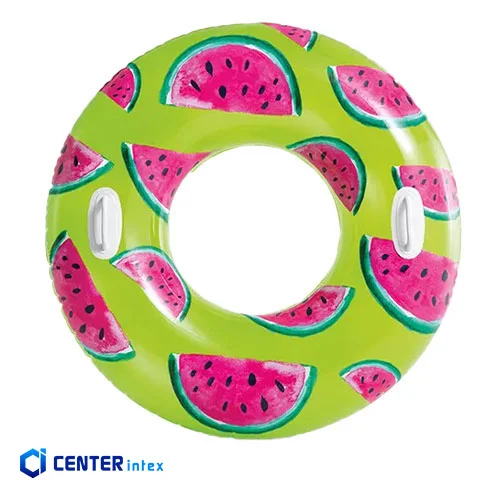 حلقه شنا بادی اینتکس مدل هندوانه دستگیره دار