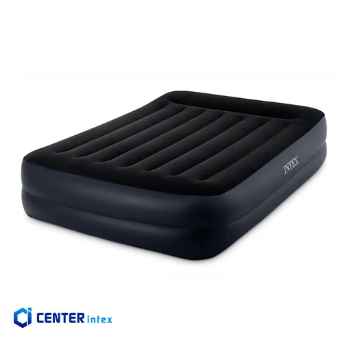 تخت بادی دو نفره مشکی اینتکس مدل DURA-BEAM PLUS