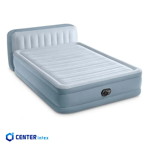 تخت بادی دونفره تاج دار مخمل مدل کوئین