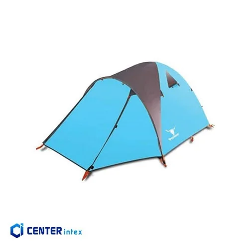 چادر مسافرتی عصایی کوهنوردی آبی پکینیو کله گاوی C2004