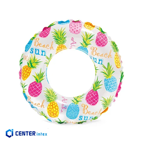 حلقه شنا بادی کودک اینتکس طرح آناناسی قطر51