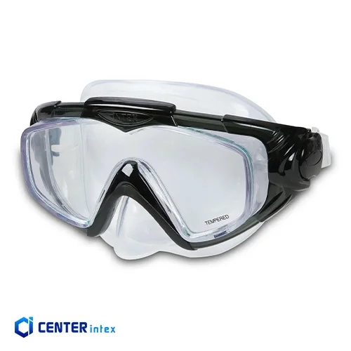 ماسک شنا حرفه ای بالای 14 سال مشکی