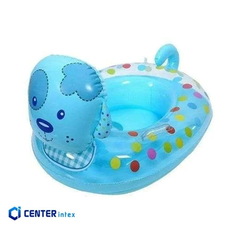 شناور شورتی بادی کودک آبی مدل سگ