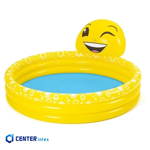 استخر بادی زرد سه حلقه بست وی طرح استیکر