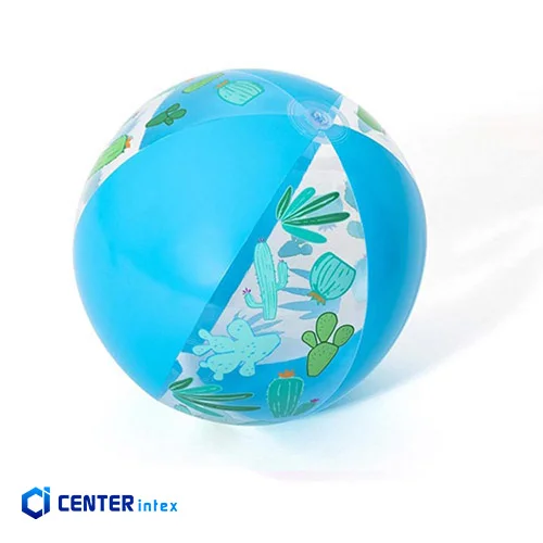 توپ بادی بست وی مدل کاکتوس آبی