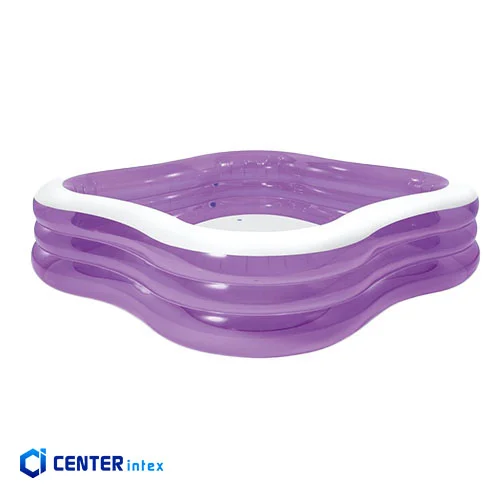 استخر بادی کودک اینتکس طرح موج دار بنفش