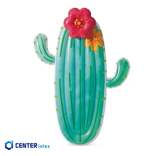 تشک بادی روی آب مدل کاکتوس گلدار بزرگسال