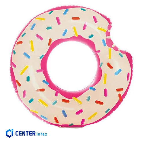 حلقه شنا بادی اینتکس طرح دونات صورتی