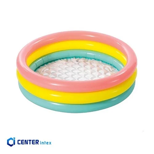 استخر بادی اینتکس رنگ جدید سه حلقه قطر 86 سانت