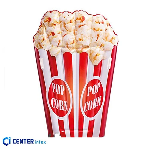 تشک بادی روی آب تکنفره مدل پاپ کورن